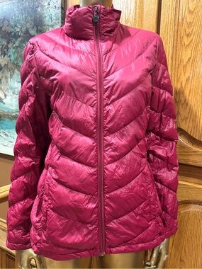 Calvin Klein Lightweight Quilted Puffer Jacket - Magenta